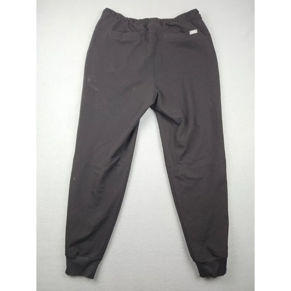FIGS Technical Tansen Jogger Pants Mens M 32x29 Black Scrub Workwear Stretch